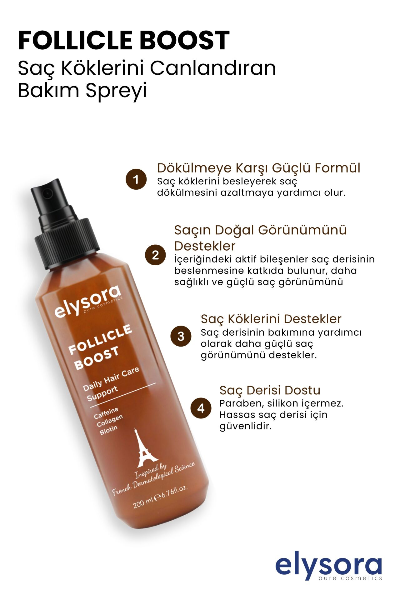 Elysora Follicle Boost 200 ml - Görsel 4