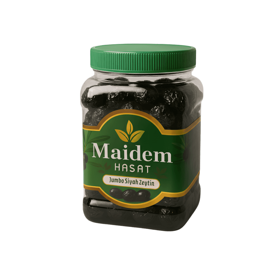 Maidem Hasat Siyah Zeytin Jumbo Libre 230 1 KG