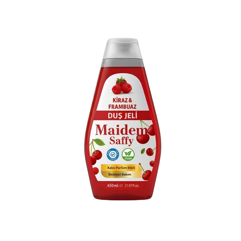 Maidem Saffy Duş Jeli Kiraz & Frambuaz 660 ML