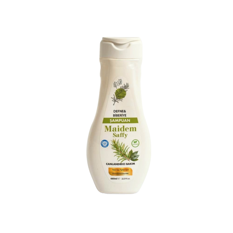 Maidem Saffy Şampuan Defne Biberiye 660 ML