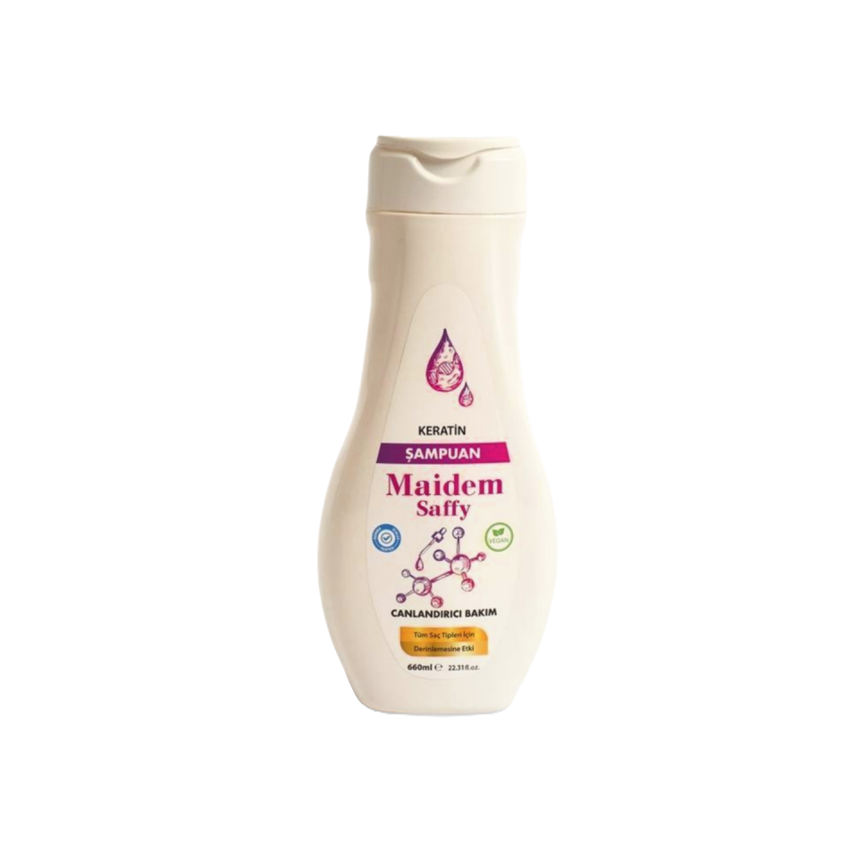 Maidem Saffy Şampuan Keratin 660 ML
